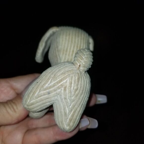 Plush Stuffed Toy Red Maroon Dog 1960's Holiday Fair Hedaya Carnival Prize+ - Picture 8 of 16